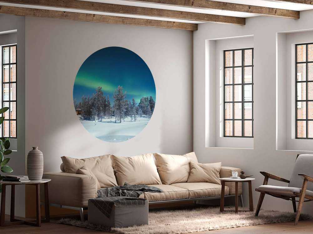 Groen Noorderlicht in Noorwegen