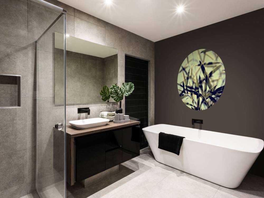 Bamboe bladeren in de zon