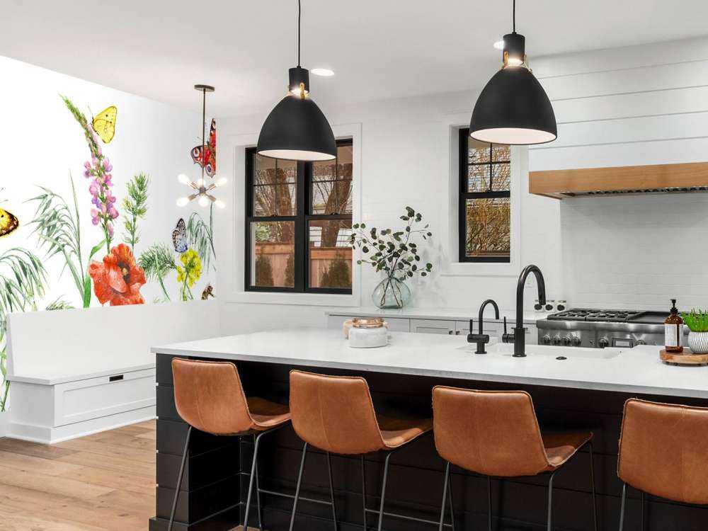 Vlinders in de natuur design