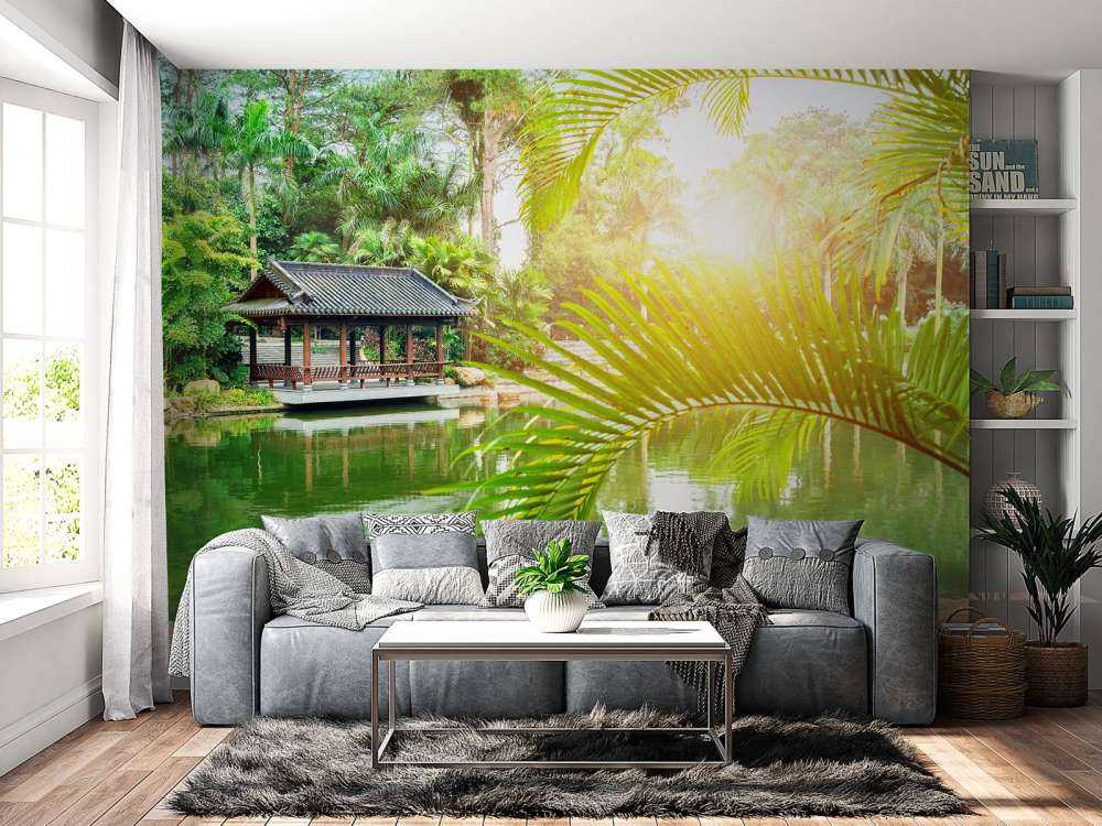 Rustgevend parkje in China