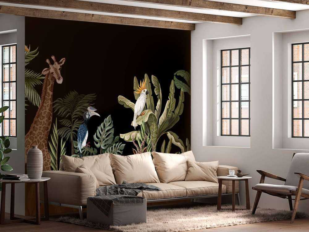 Verschillende jungle dieren