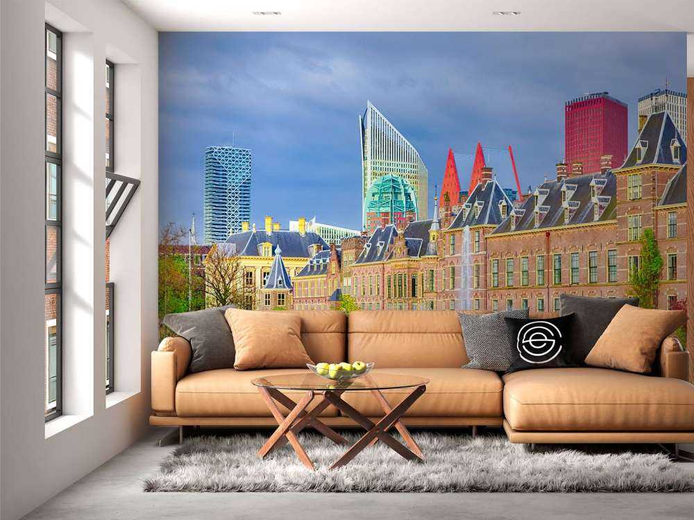 Het Binnenhof in de lente