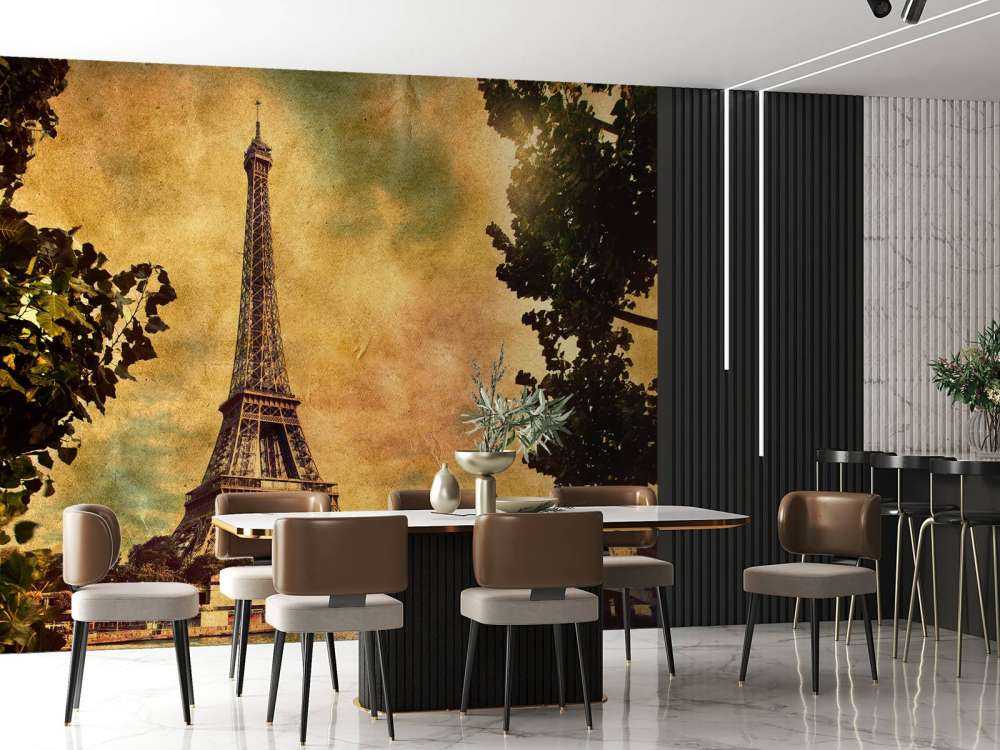 Eiffeltoren vintage design