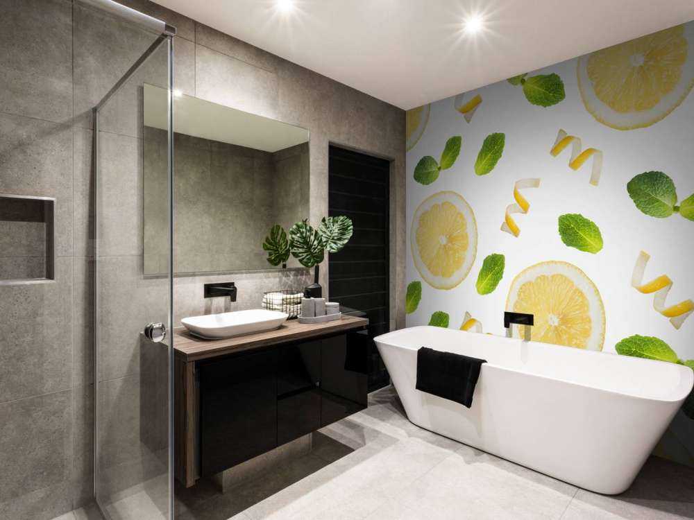 Citroen met munt print