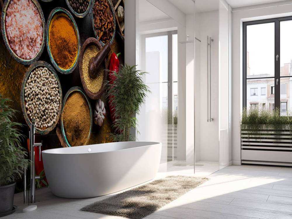 Verschillende soorten kruiden en specerijen