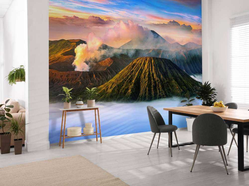 Vulkaan in Indonesië