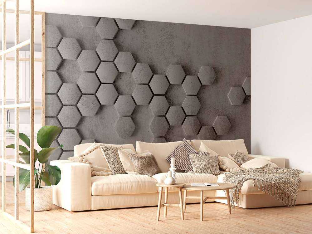 Moderne hexagons
