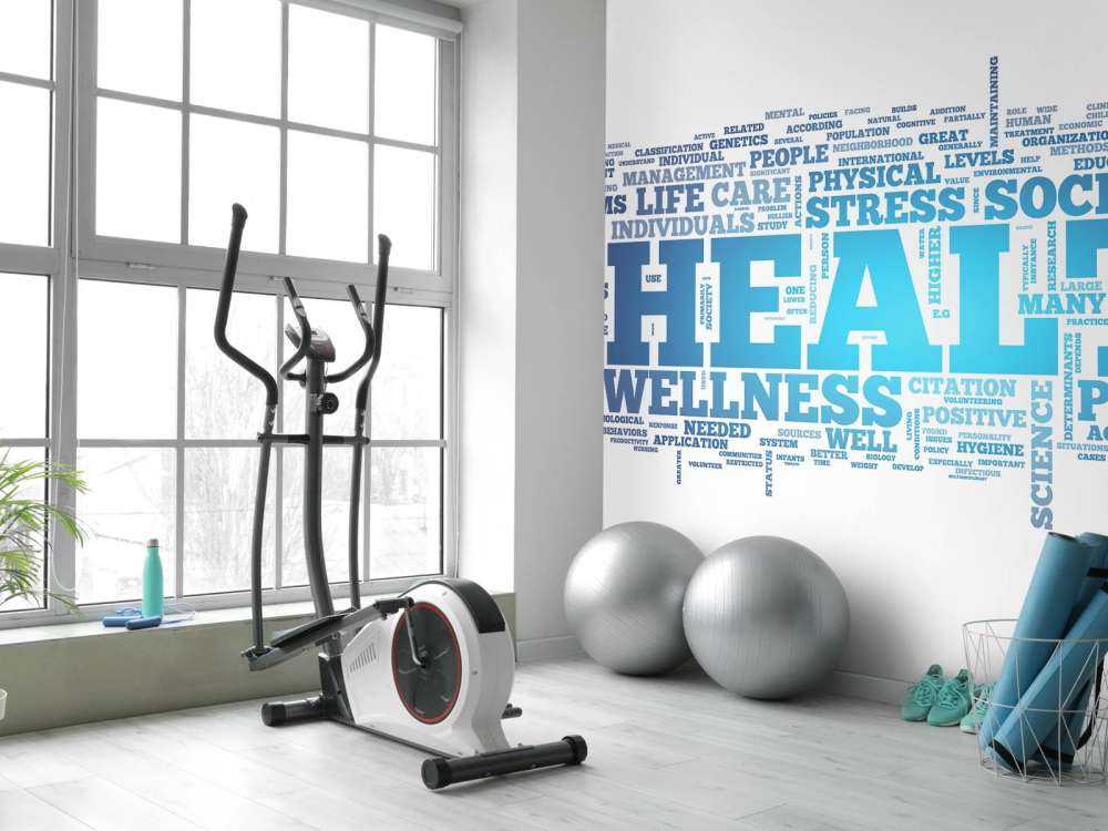 Gezondheid woorden design