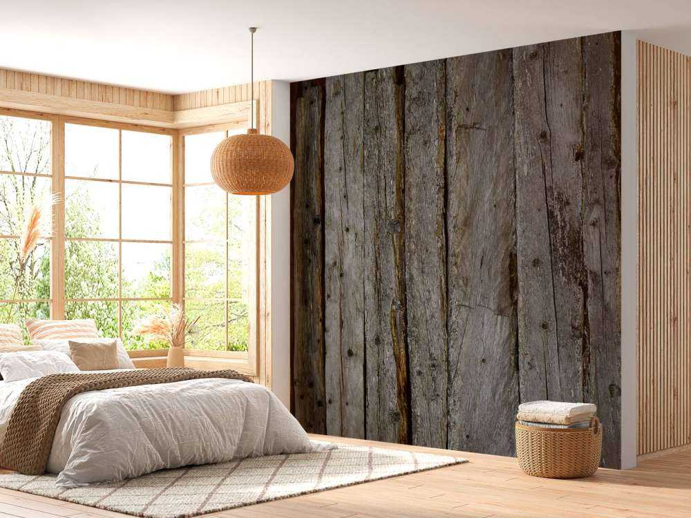 Oude verweerde balken