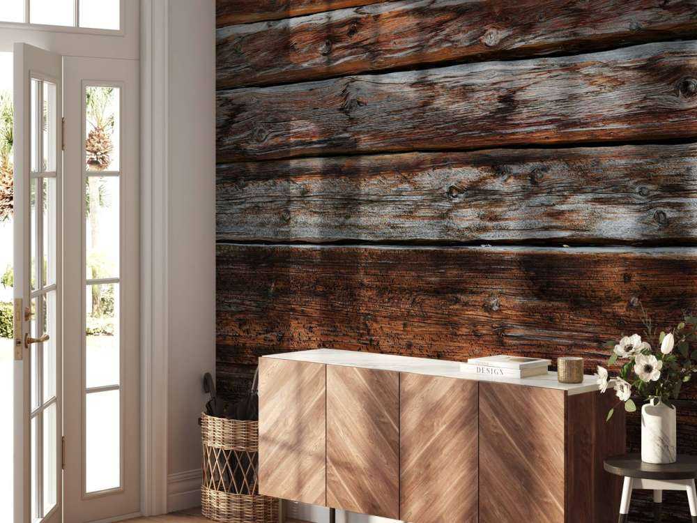 Robuust verweerd hout