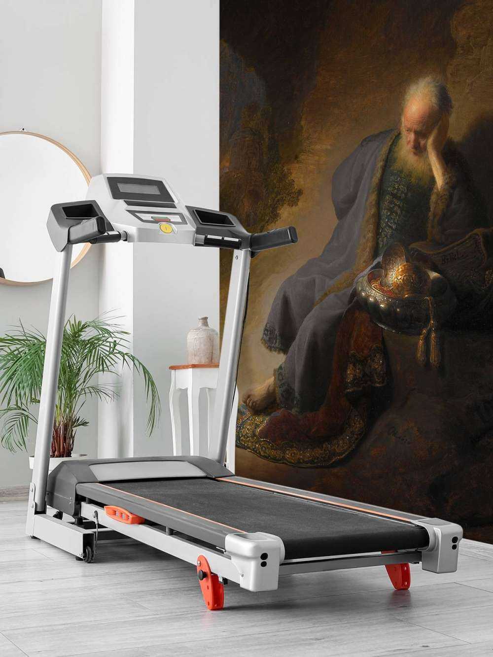 Jeremia treurend over de verwoesting van Jeruzalem