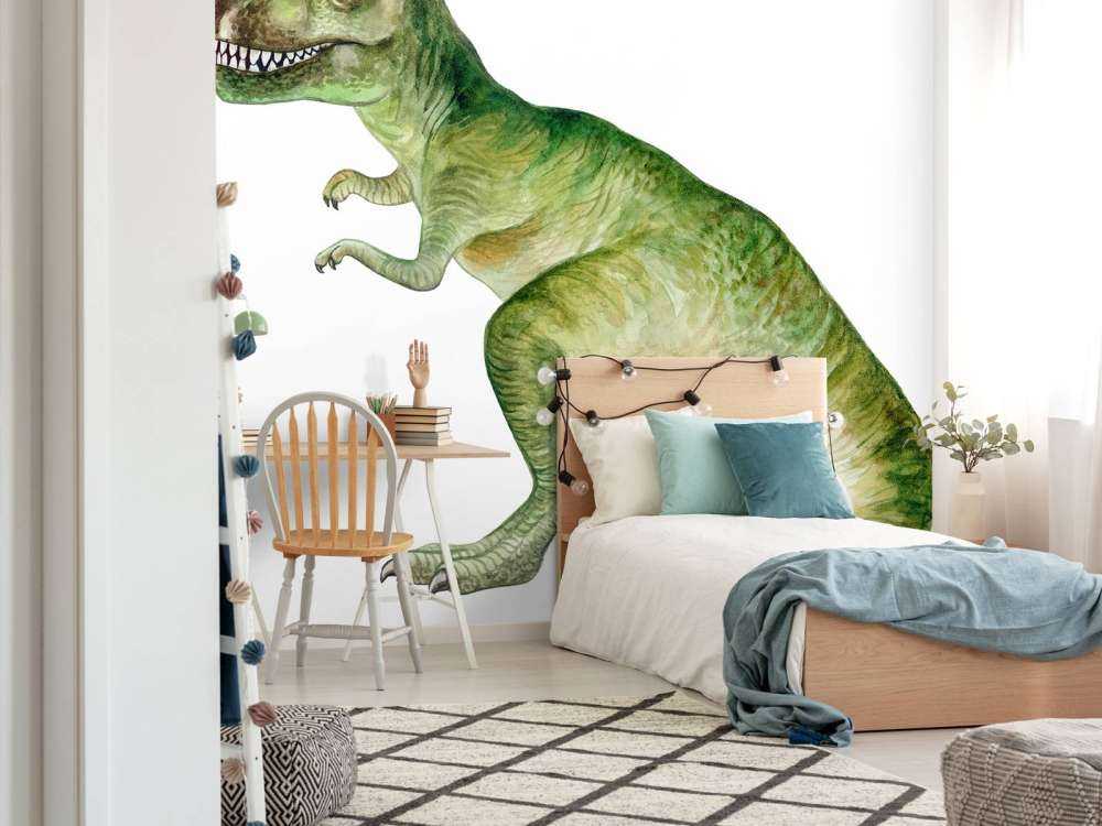 Tyrannosaurus van waterverf