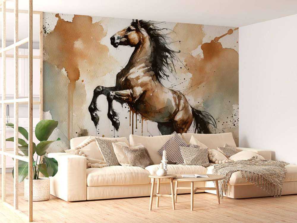 Fiery Horse Elegance