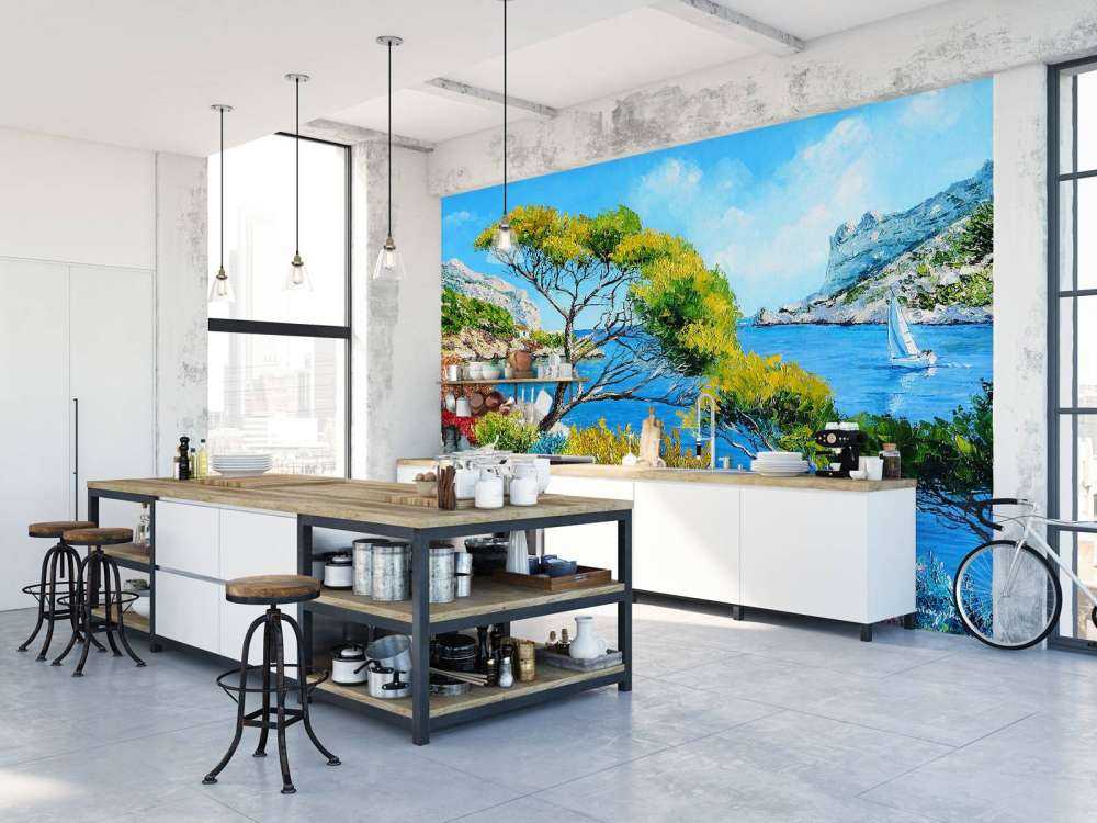 Sail in the Sormiou's cove