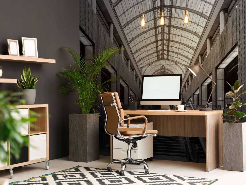 Antwerpen centraal station zwart wit