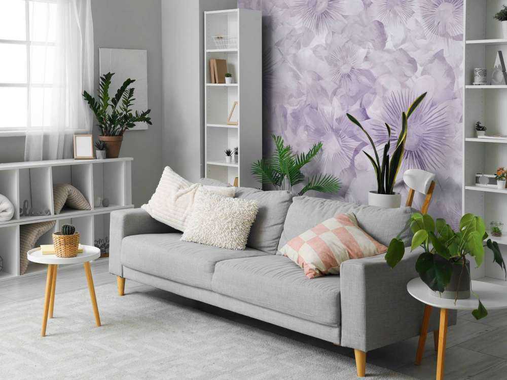 Botanical Watercolor Elegance Lavender