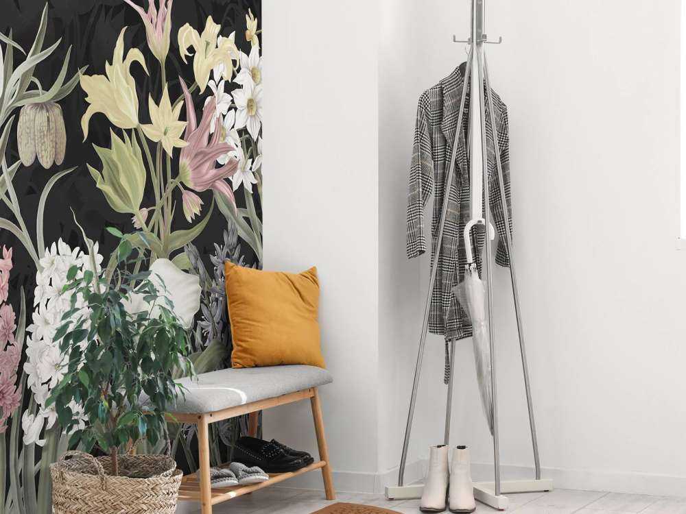 Spring Flowers - Midnight Bloom