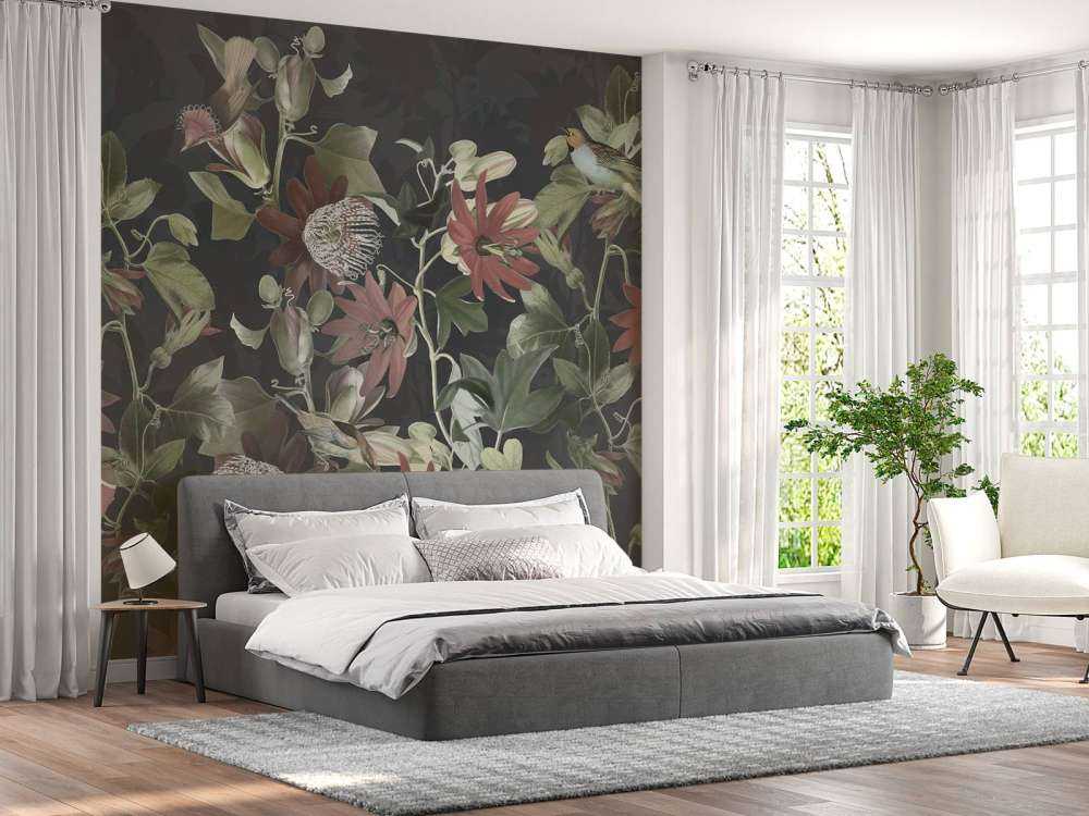 Seven Birds in Enchanted Foliage - Twilight Serenade