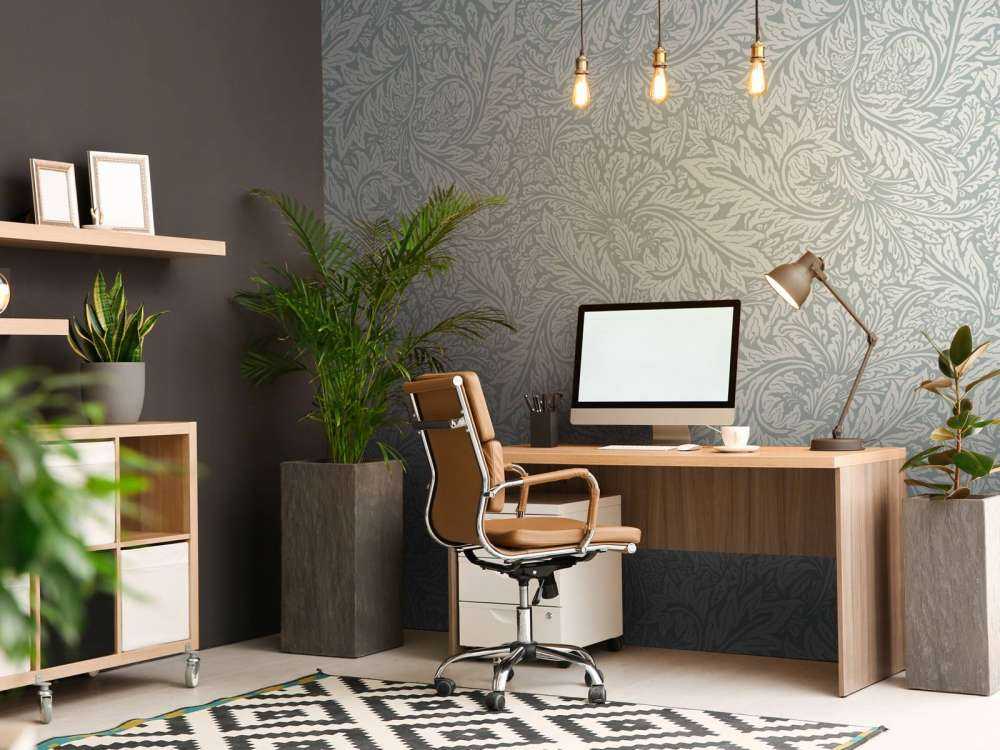 Morris Florals & Leaves - poeder blauw