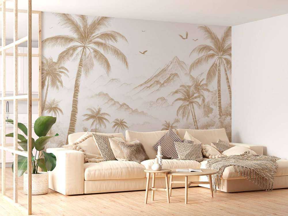 Vredige Palmbaai, taupe