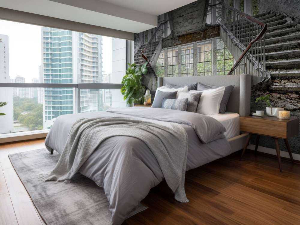 Verlaten trappenhuis