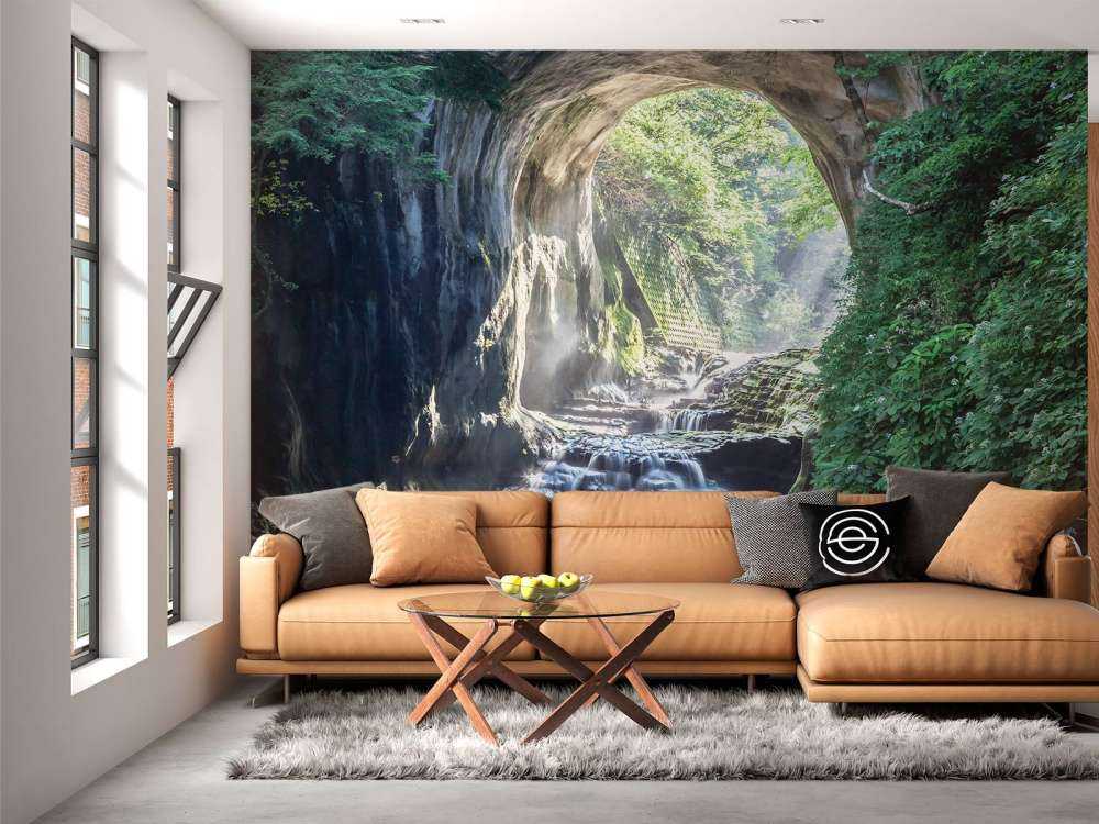 Opening in een regenwoud