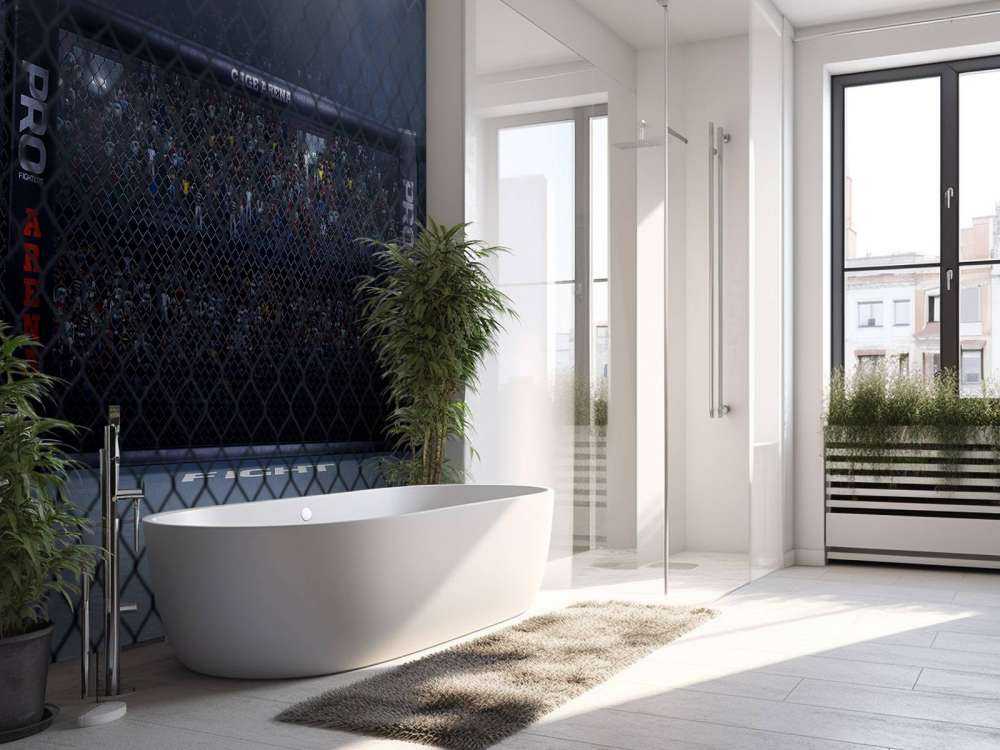 MMA arena van dichtbij