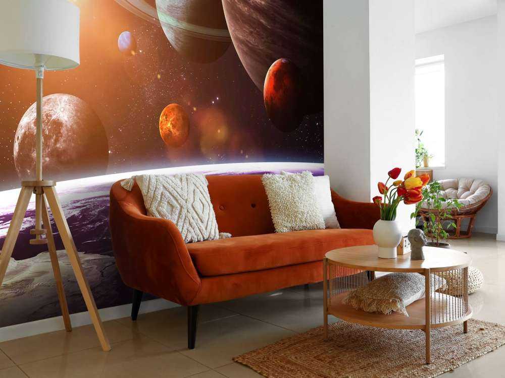 De planeten om de aarde