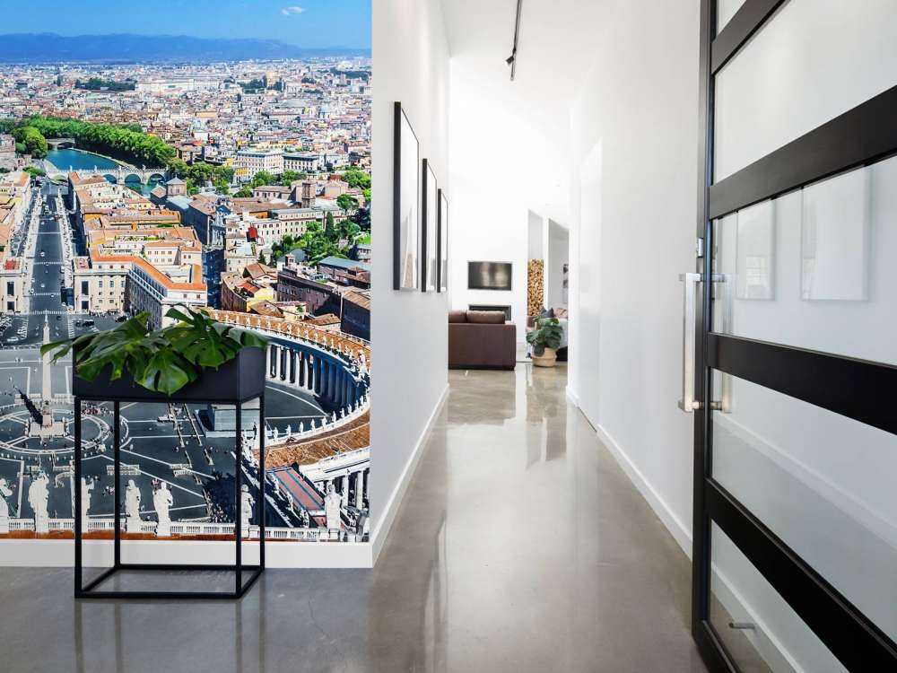 Sint-Pietersplein in de zomer