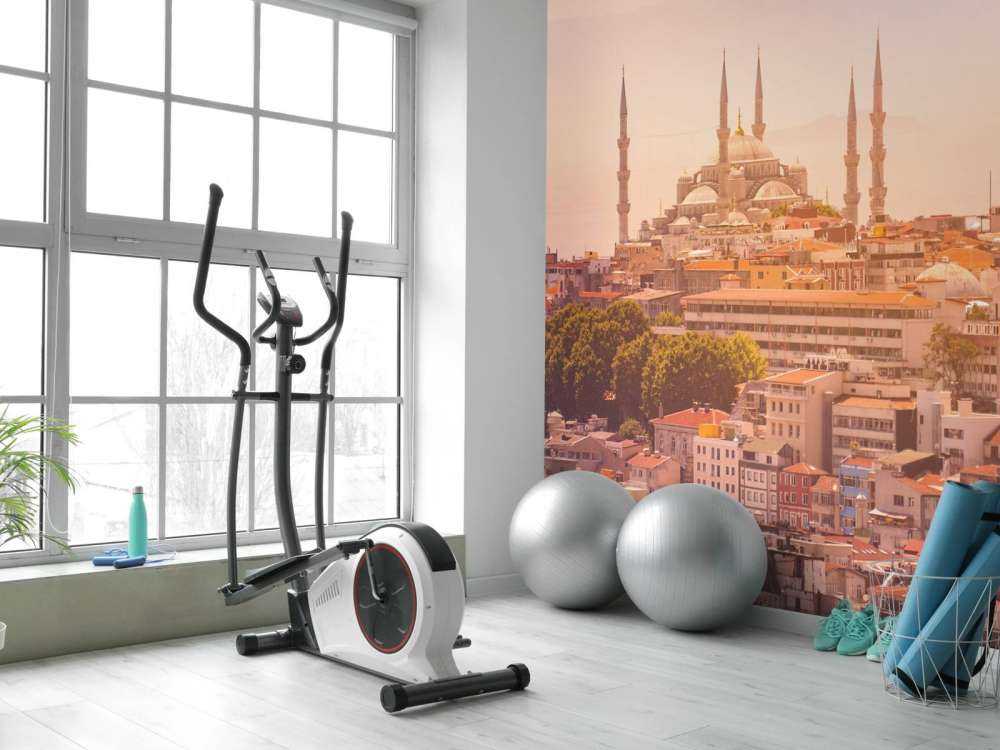 Istanbul op een warme dag