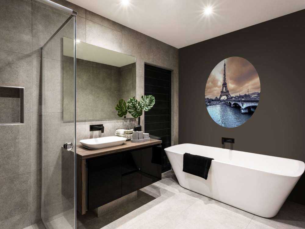 Eiffeltoren met donker effect