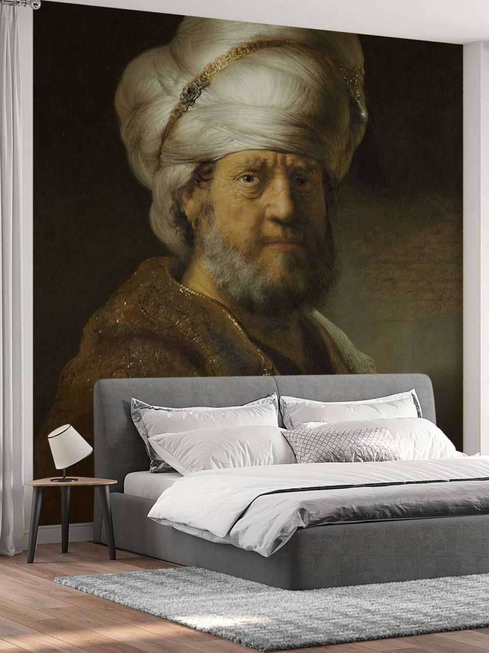 Man in oosterse kleding