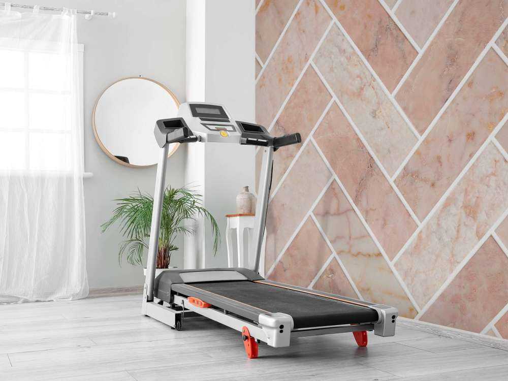 Roze marmer visgraat