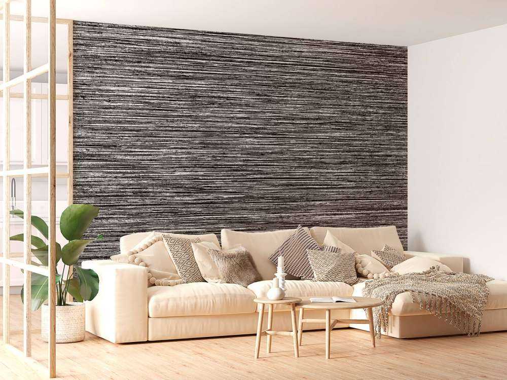 Donker gekrast metaal