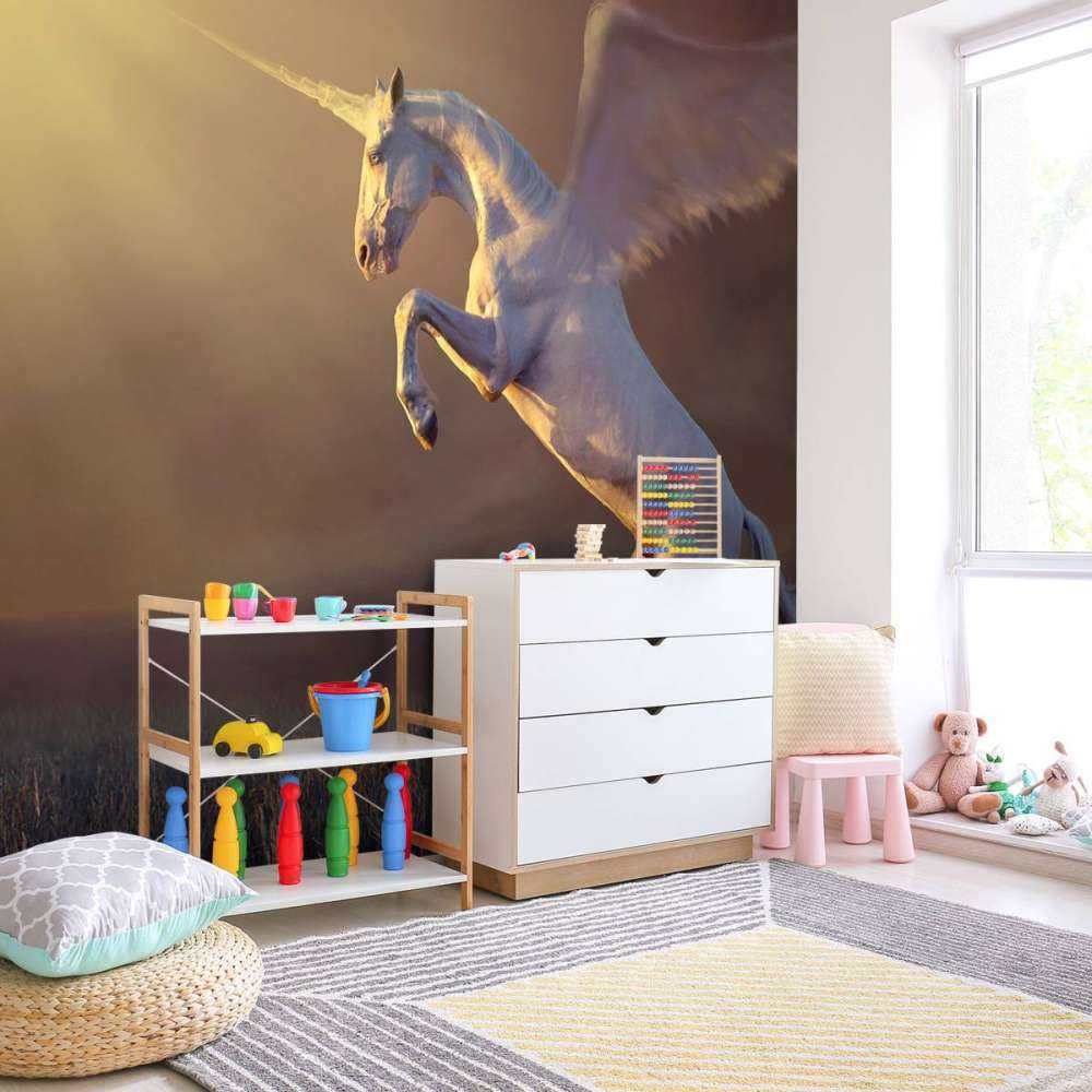 Unicorn met vleugels