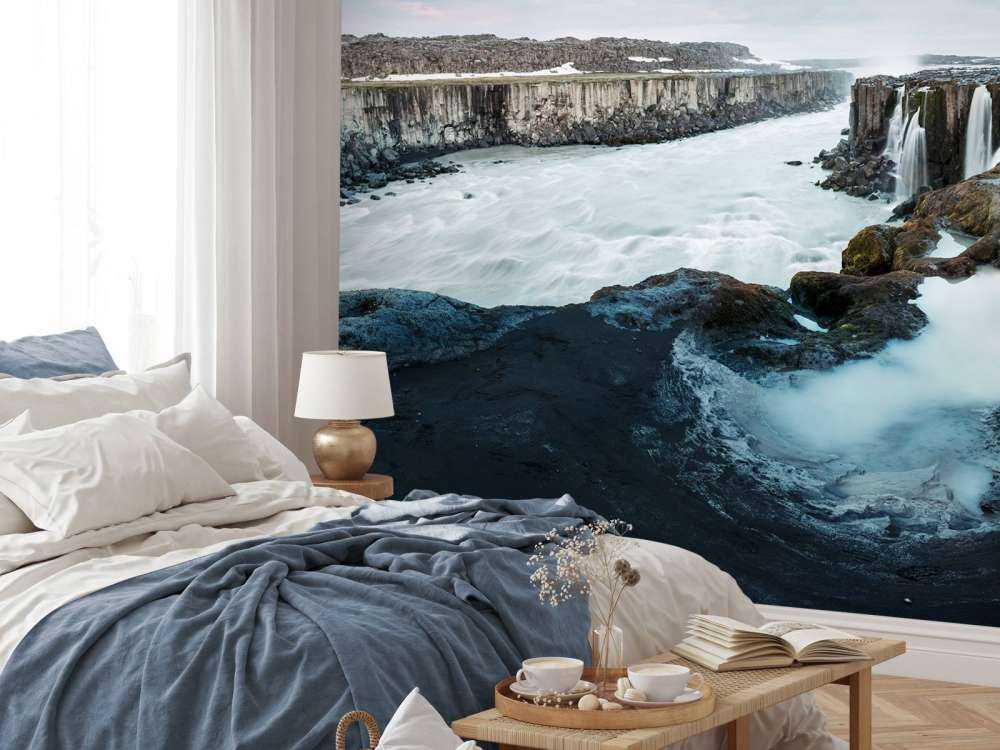 Selfoss waterval in IJsland