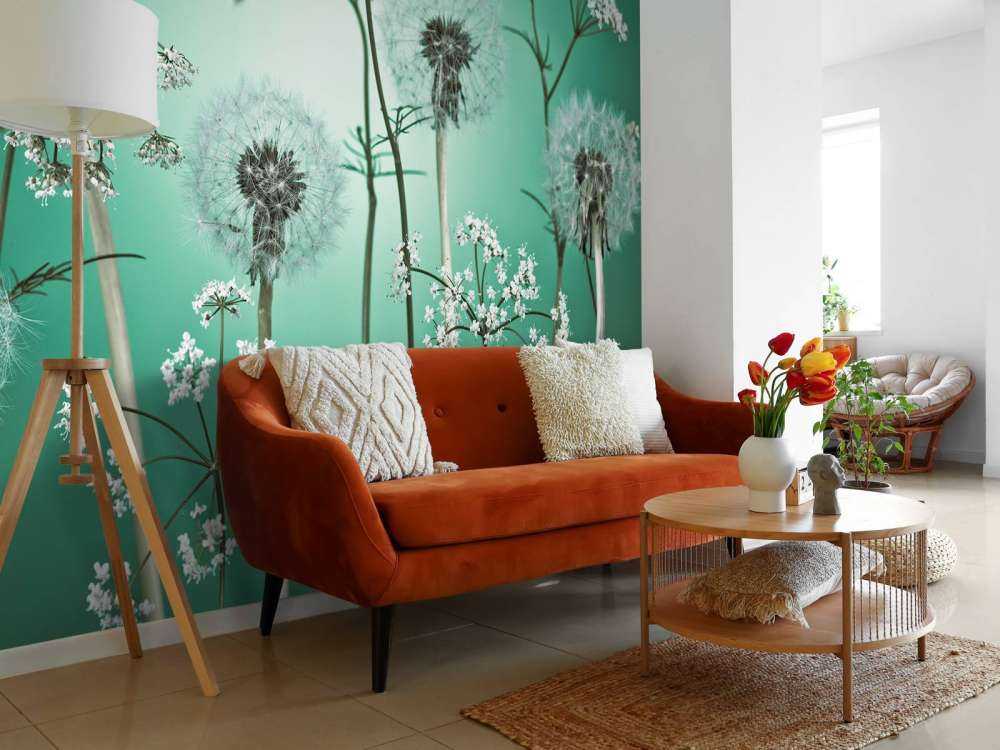 Meadow fantasie turquoise