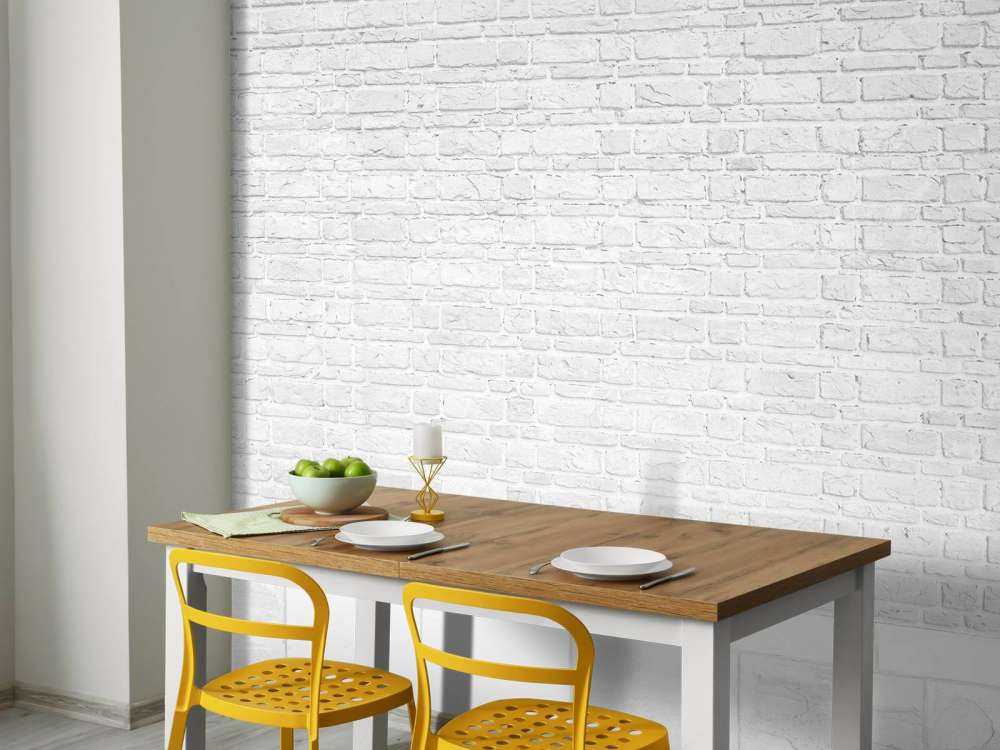 Witte stenen met oud beton