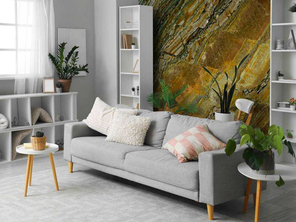 Gekleurd gebroken marmer