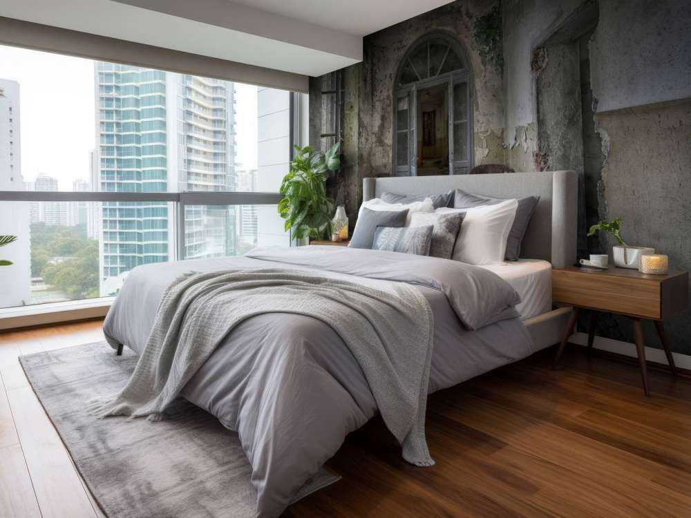 Gang in verlaten huis