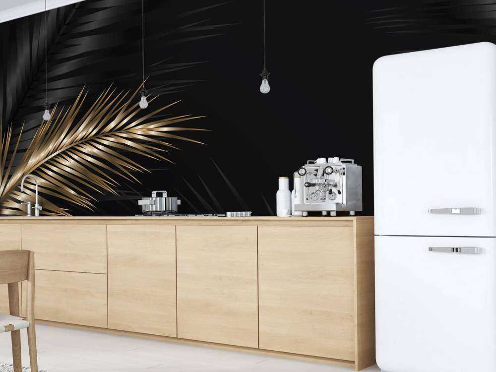 Sierlijke palmbladeren