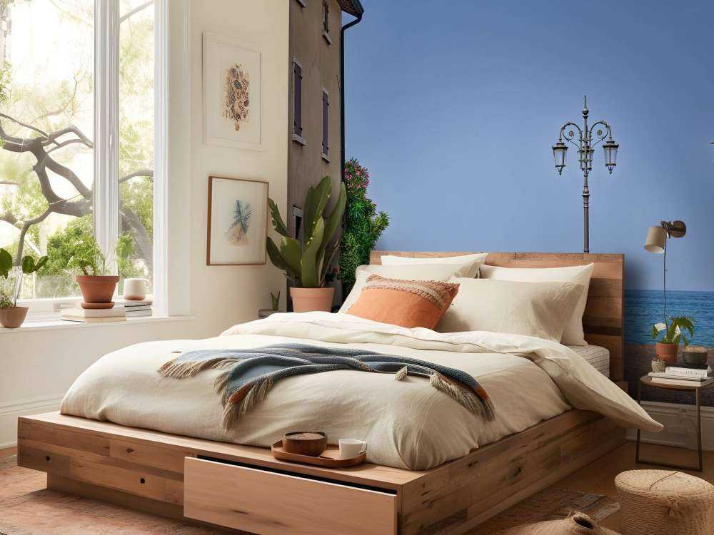 Uitzicht op het Gardameer