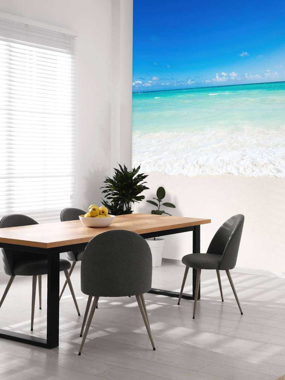 Witte strand en golven