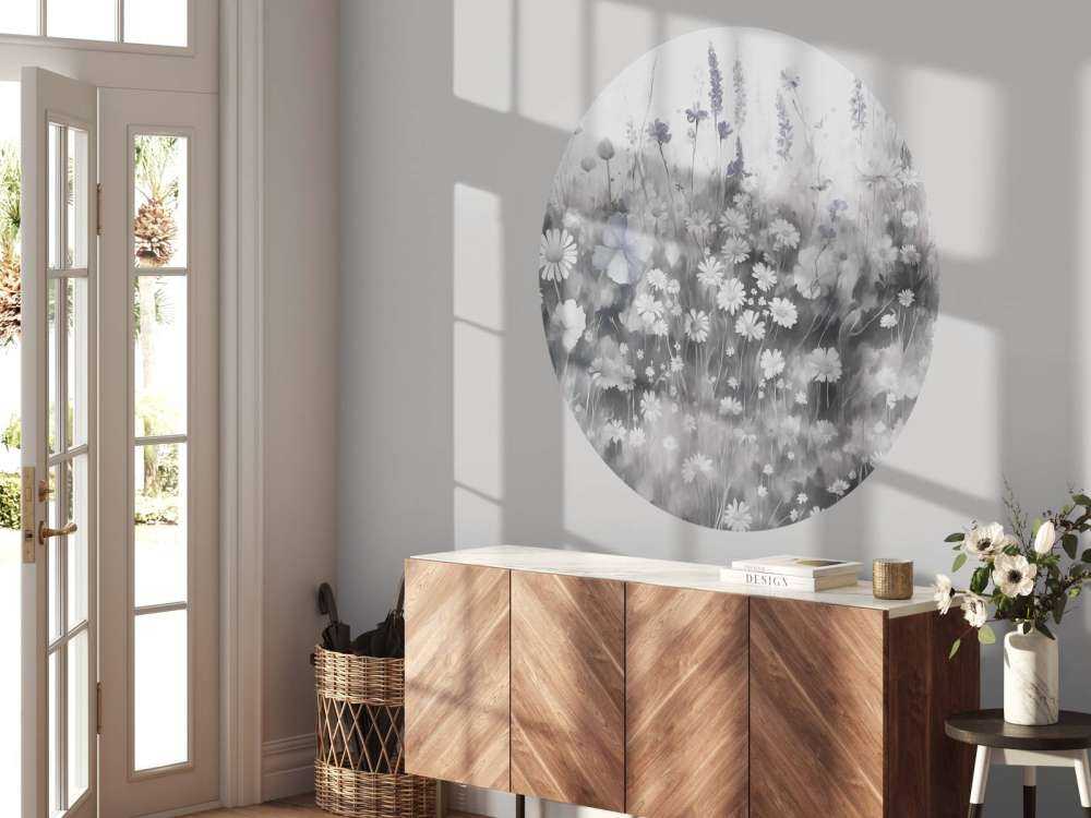 Lush Greenery of Summer Soft Beige