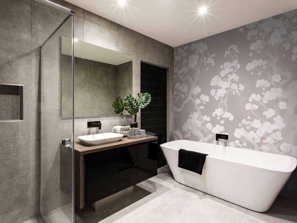 Wonderful blooming forest - pink