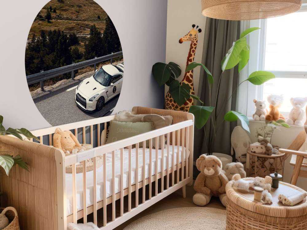 Nissan GT-R op bergweg