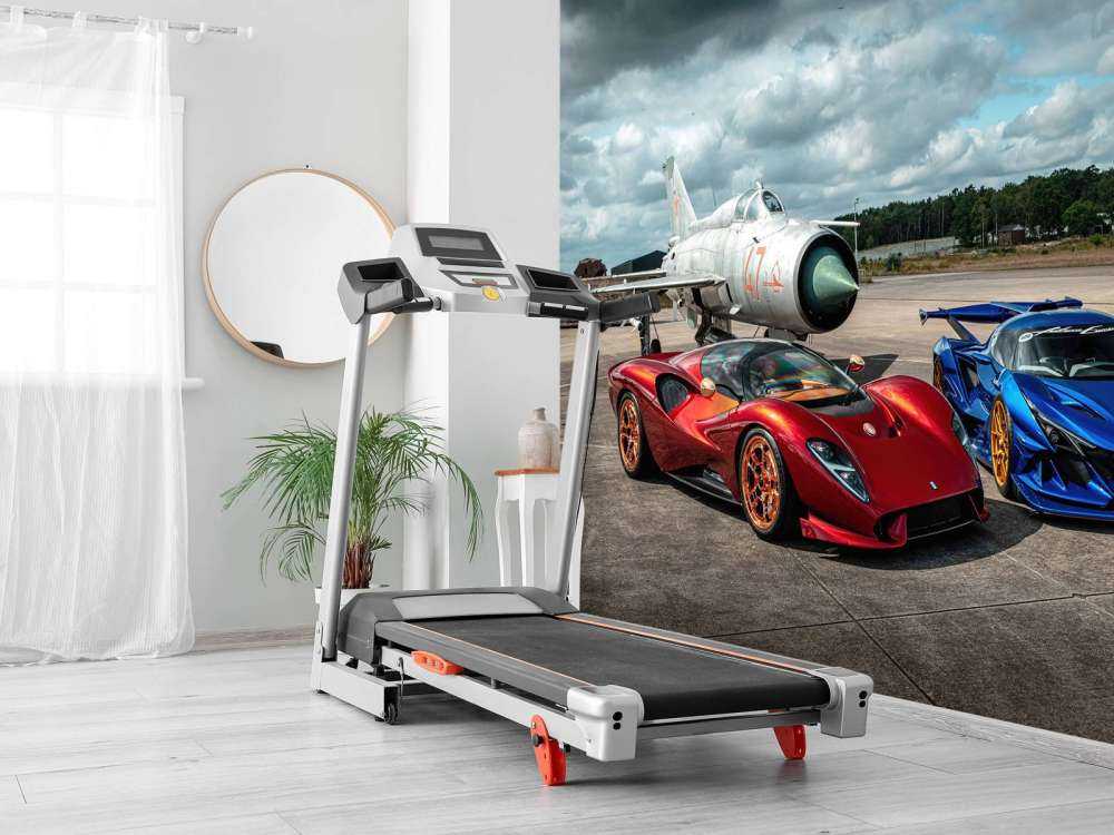 Luxe supercars bij gevechtsvliegtuig