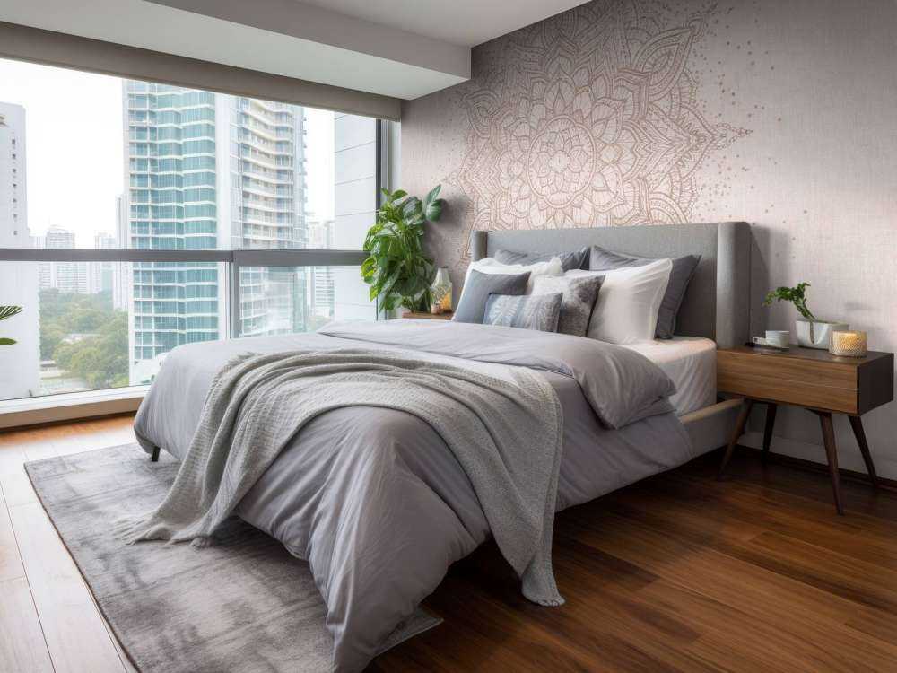 Zandkleurige mandala symfonie