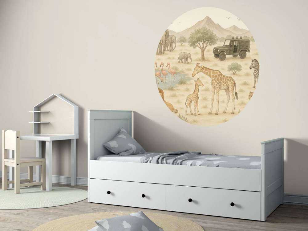 Avontuurlijke safari in de savanne