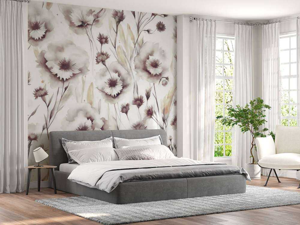 Cornflowers Bordeaux